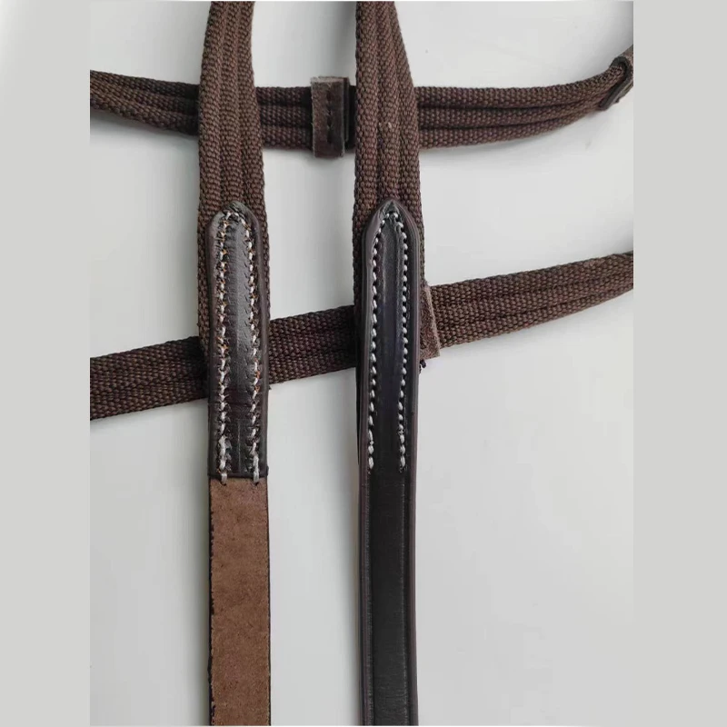 Leather reins Wear-resistant anti-skid belt Anti-skid joint Riding reins Pull rope Saddle accessories Equipment Equestria