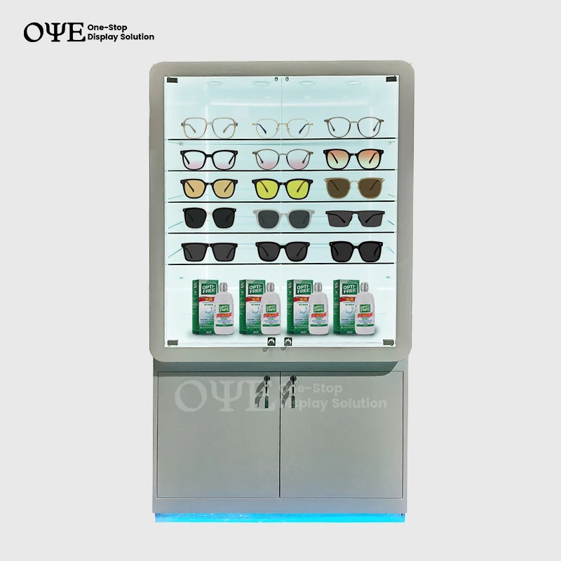 custom.Eyewear Display Cabinets Sunglasses Storage Cabinet Glasses Display