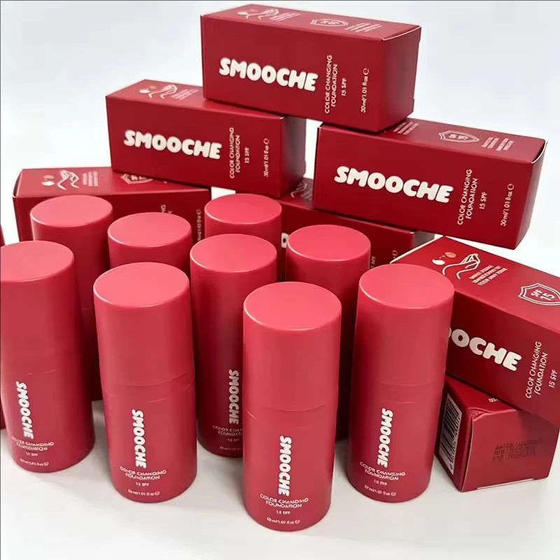 Best Seller Smooche Makeup 30ml Color Changing Foundation SPF15 Lightweight Hydrating for Even Skin Tone Natural Facial Makeup