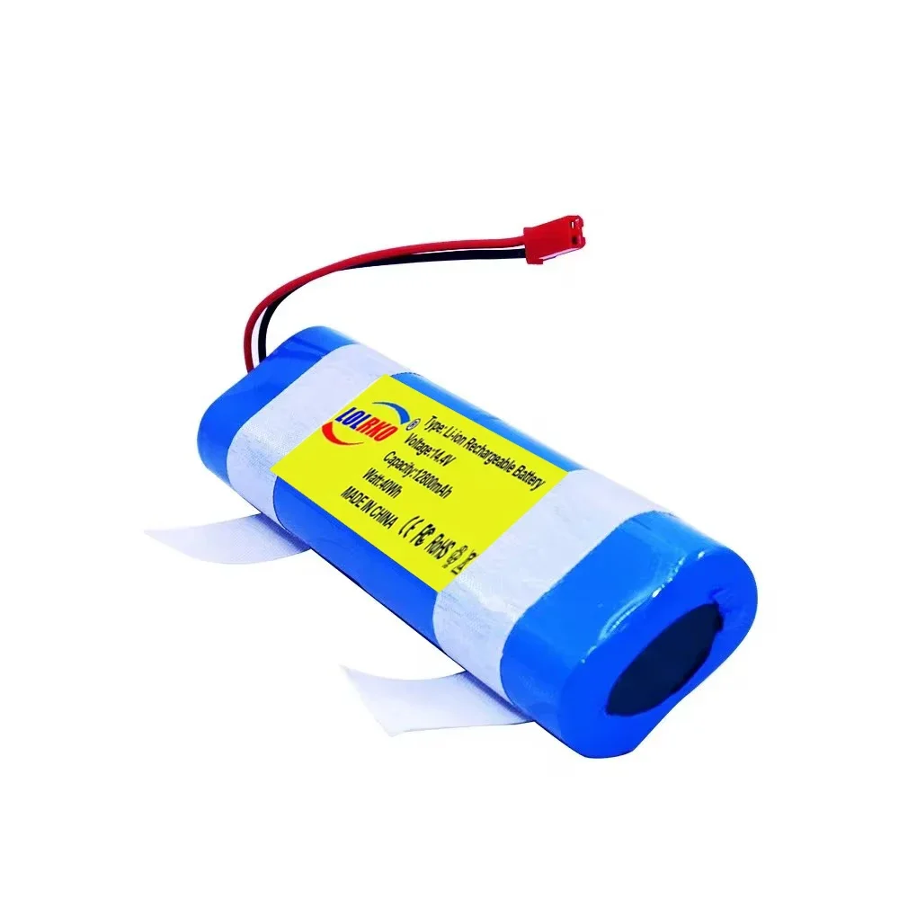 Substituição da bateria original para iRobot, iLife V3s Pro, V50, V5s Pro, V8s, X750, Zaco V3, V40, V5s Pro, V5x, 14.4V, 14.8V, 12800mAh, 18650