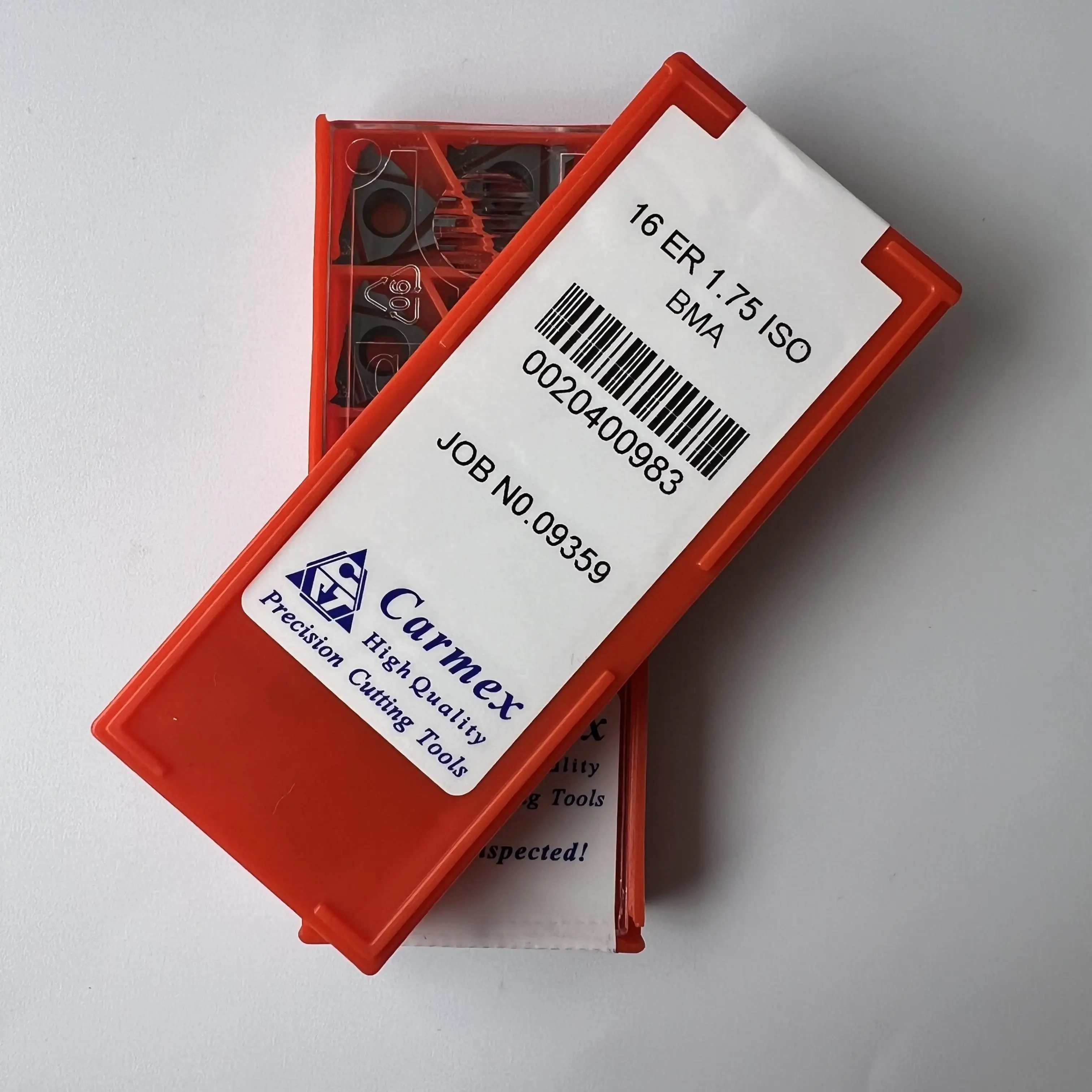 16ER1.75ISO BMA/Origineel mes Carbide CNC-blad 10ST