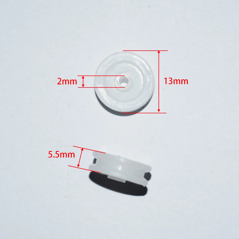 풀리 PD OD 13mm, 2mm 모델용 강력한 벨트 휠 – 10개 로트로 완벽한 조합!
