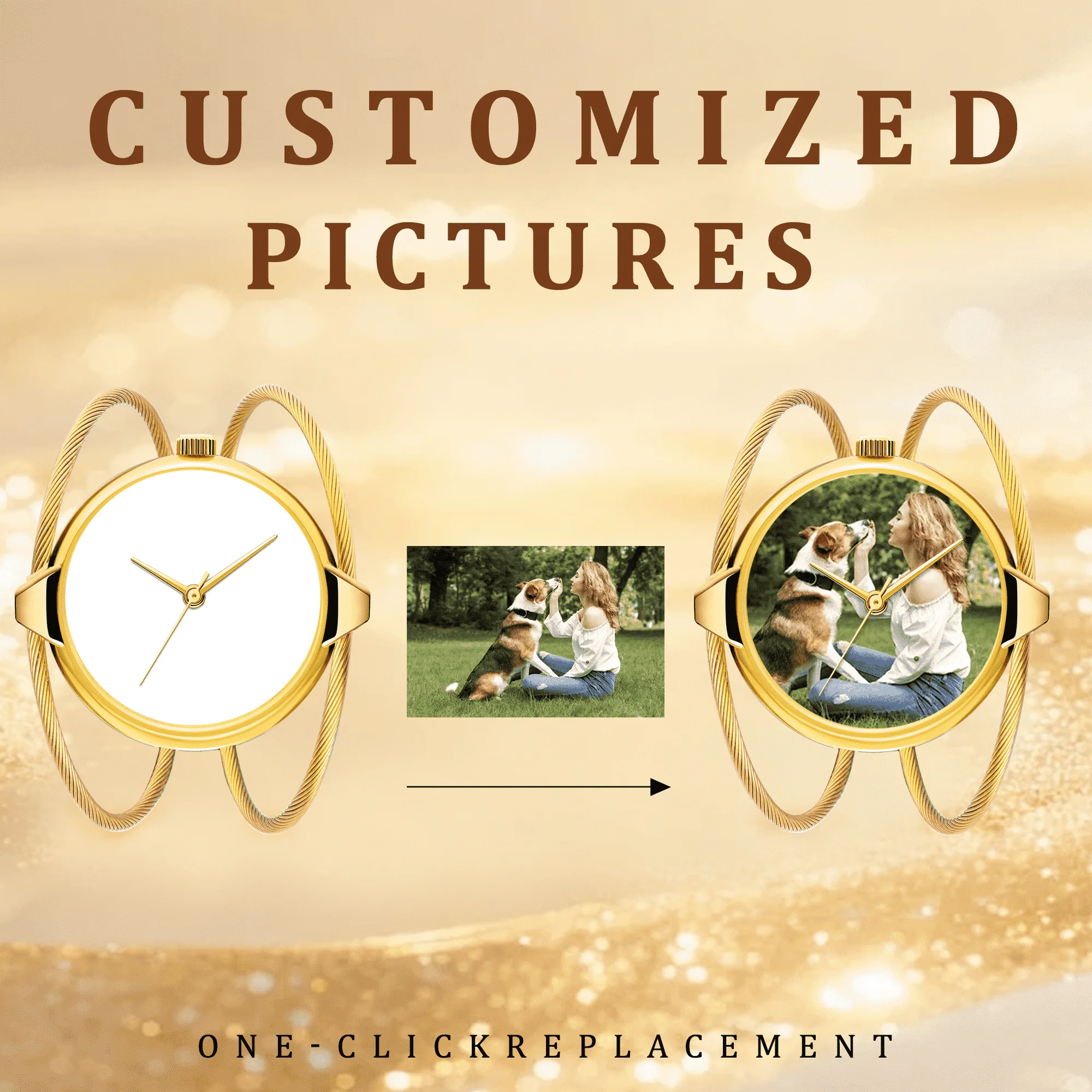 Women’s DIY Customisable Watch - đánh giá và giá Fashion Women Watch