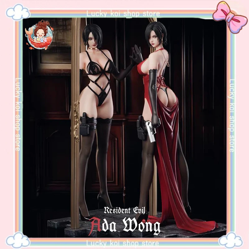 Hot-Presale 50 سنتيمتر الشر المقيم شخصيات كرتونية 1/4 آدا وونغ الشكل بولي كلوريد الفينيل تمثال مثير فتاة نموذج سطح المكتب جمع الهدايا اللعب #1