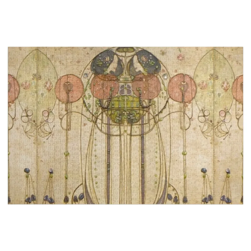 

Картина-головоломка Charles Rennie Mackintosh, искусство, искусство, индивидуальная игрушка-головоломка