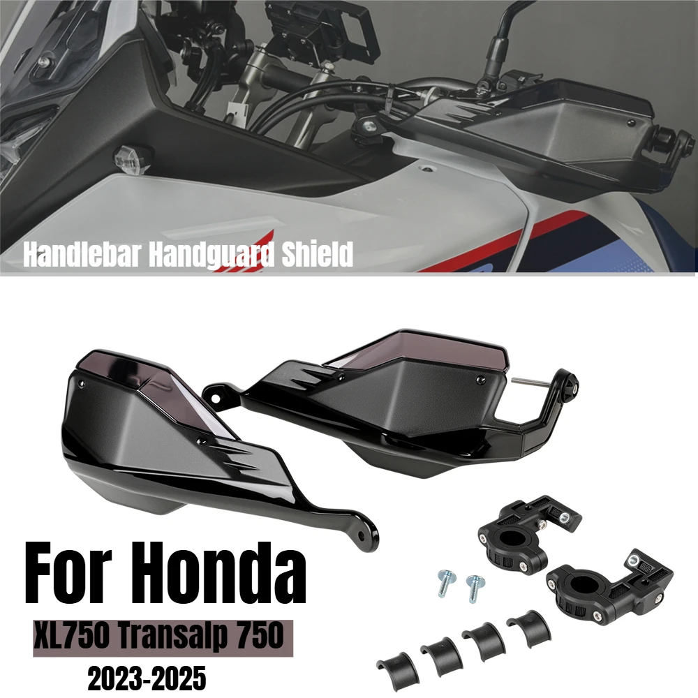 

For Honda XL750 Transalp 750 2023-2025 Handlebar Handguard Shield Motorcycle Upgraded Hand Lever Protector GuardsWindshield