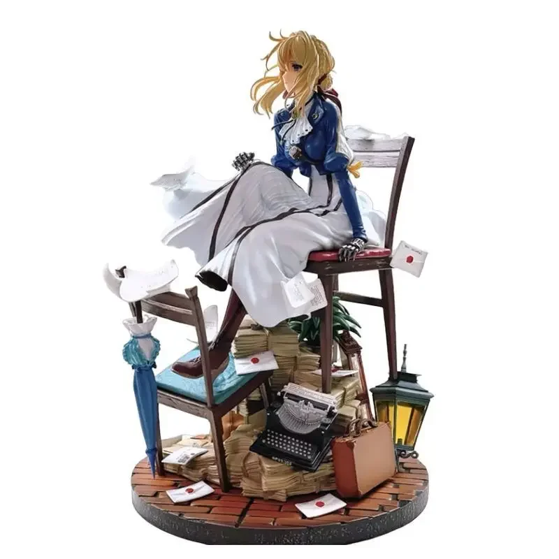 Figure violet eternal garden animation beautiful girl model two-dimensional statue ornament gift
