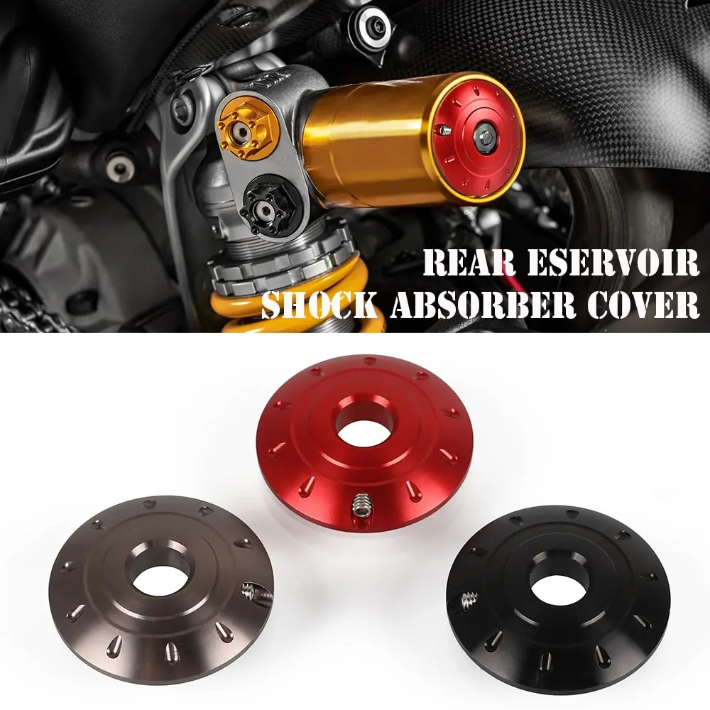 Motorcycles For Ducati Panigale 899 959 1199 1199S 1299 1299S V2 XDIAVEL 1262 1262S Rear Shock Absorber Tank Cover acessorios