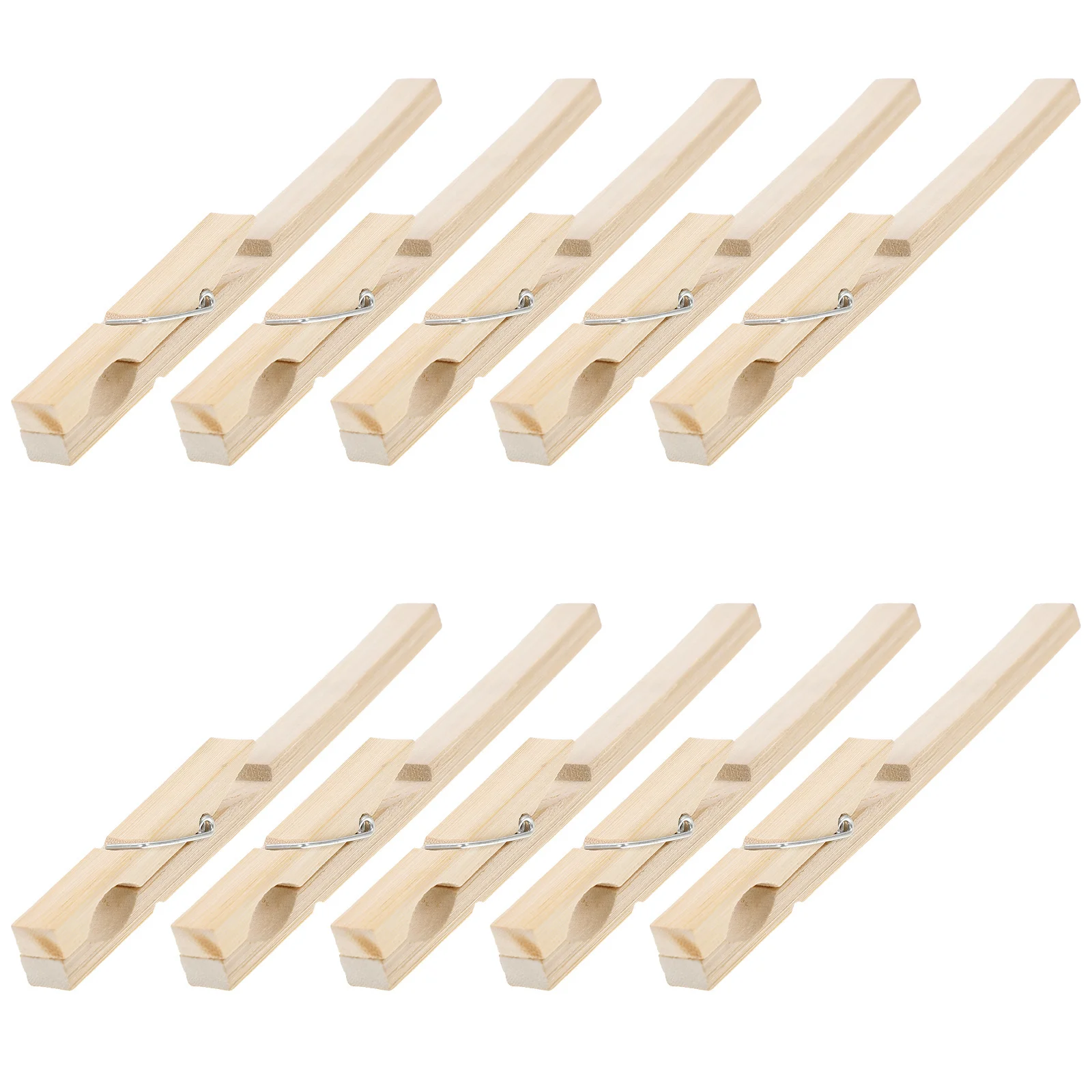 

10Pcs Laboratory Tube Clamp Strong Bamboo Construction Secure Grip for Test Tubes Ideal for School Science Experiments Chemistry