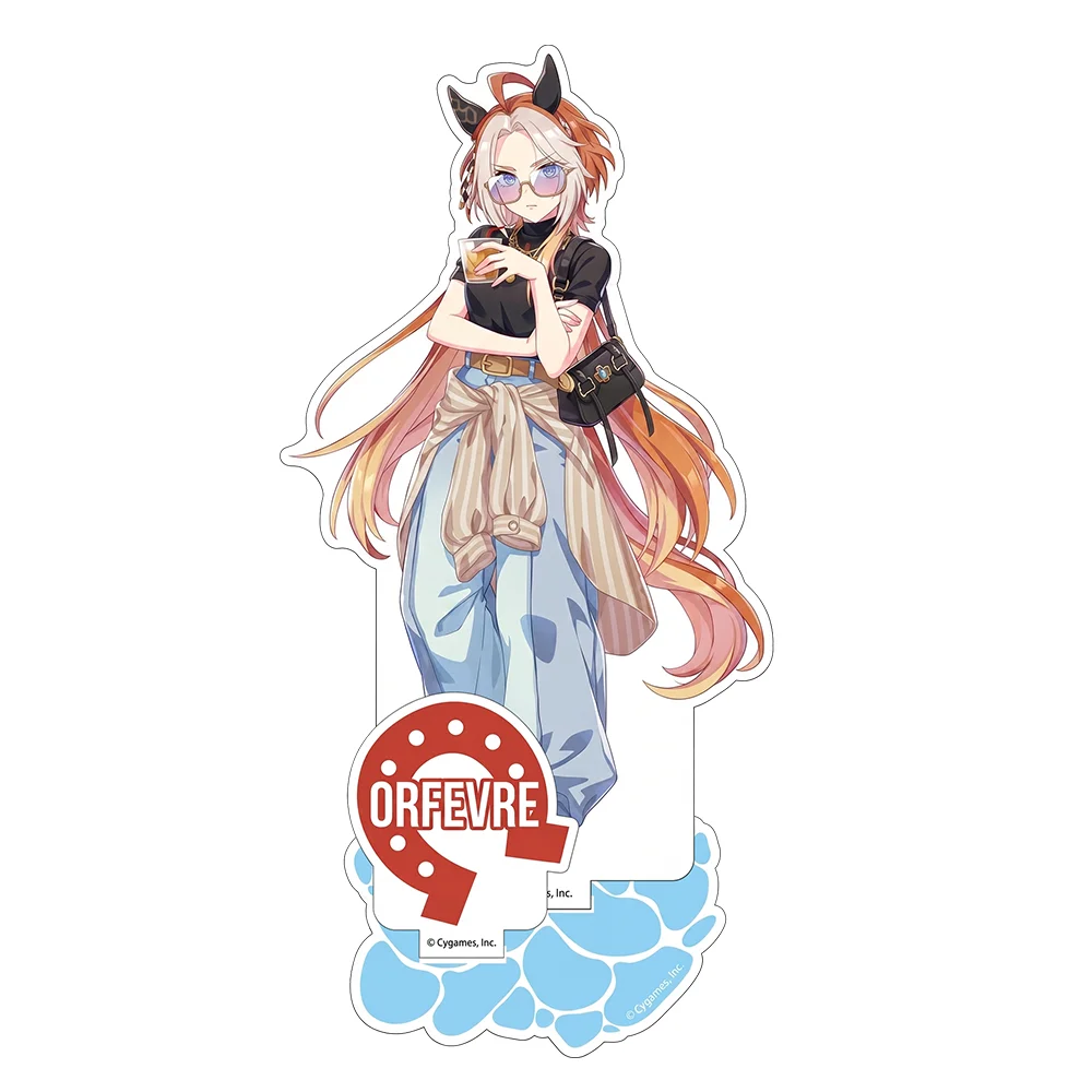 Game Horse Racing Pretty Derby 4th Anniv 15CM Double Sided Acrylic Stand Keychain 2026 New Anime Stand Special Week Special