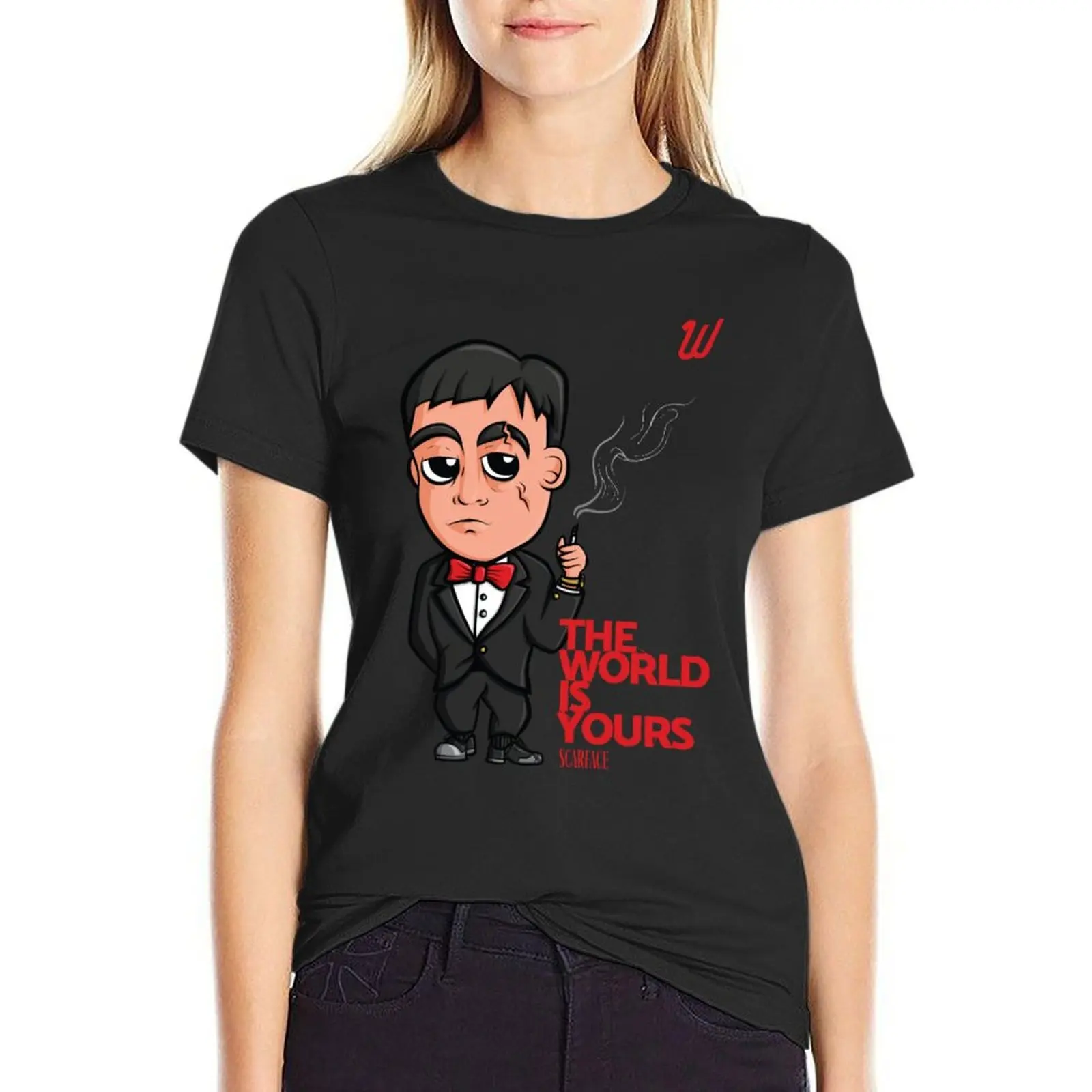 

Anniversary Gift Scarface Gifts For Everyone T-Shirt animal prinfor cute tops T-shirt Women