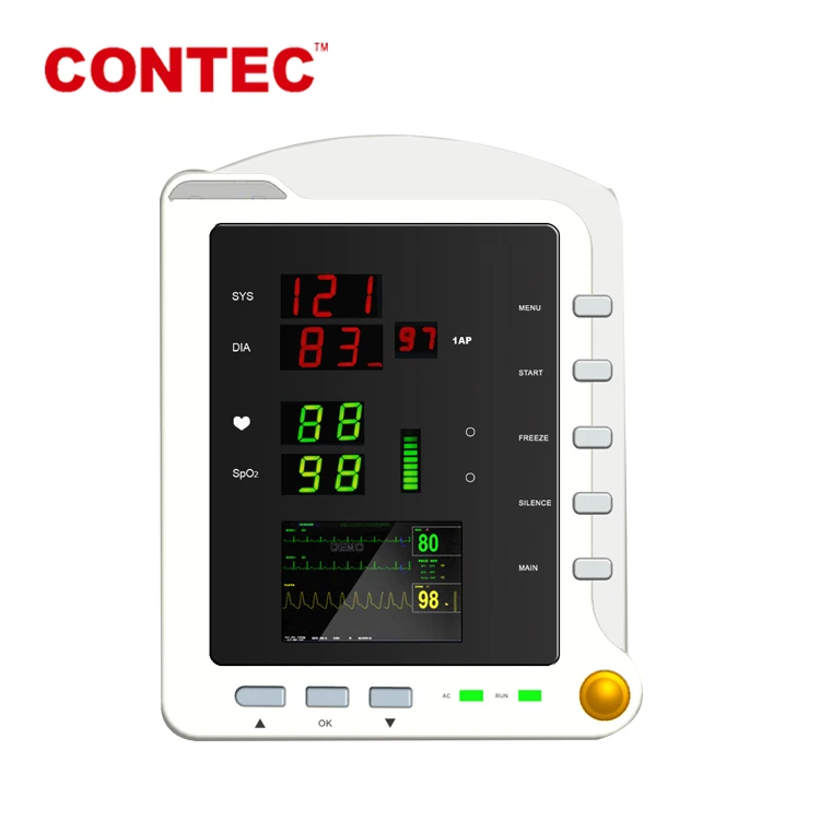 CONTEC CMS5100 monitor de signos vitales Respiration monitoring patient monitor device