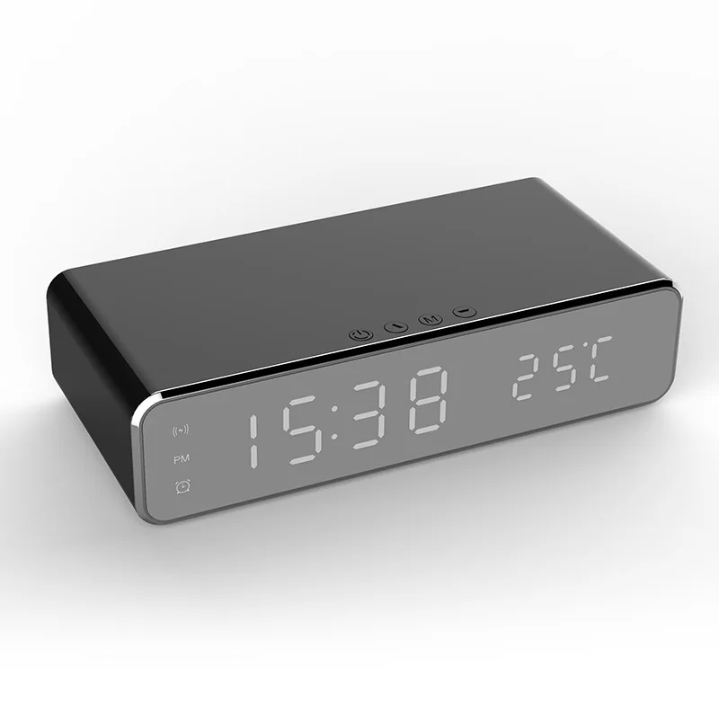 Alarm Clock With Camera Smart Digital Clock Equipped With Mirror Makeup And Temperature