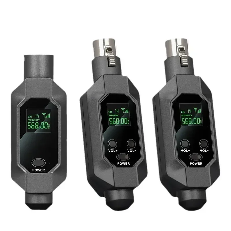 

Беспроводной аудиомикрофонный передатчик-приемник 2026 / Беспроводной XLR-передатчик и приемник / Беспроводной адаптер для динамических микрофонов