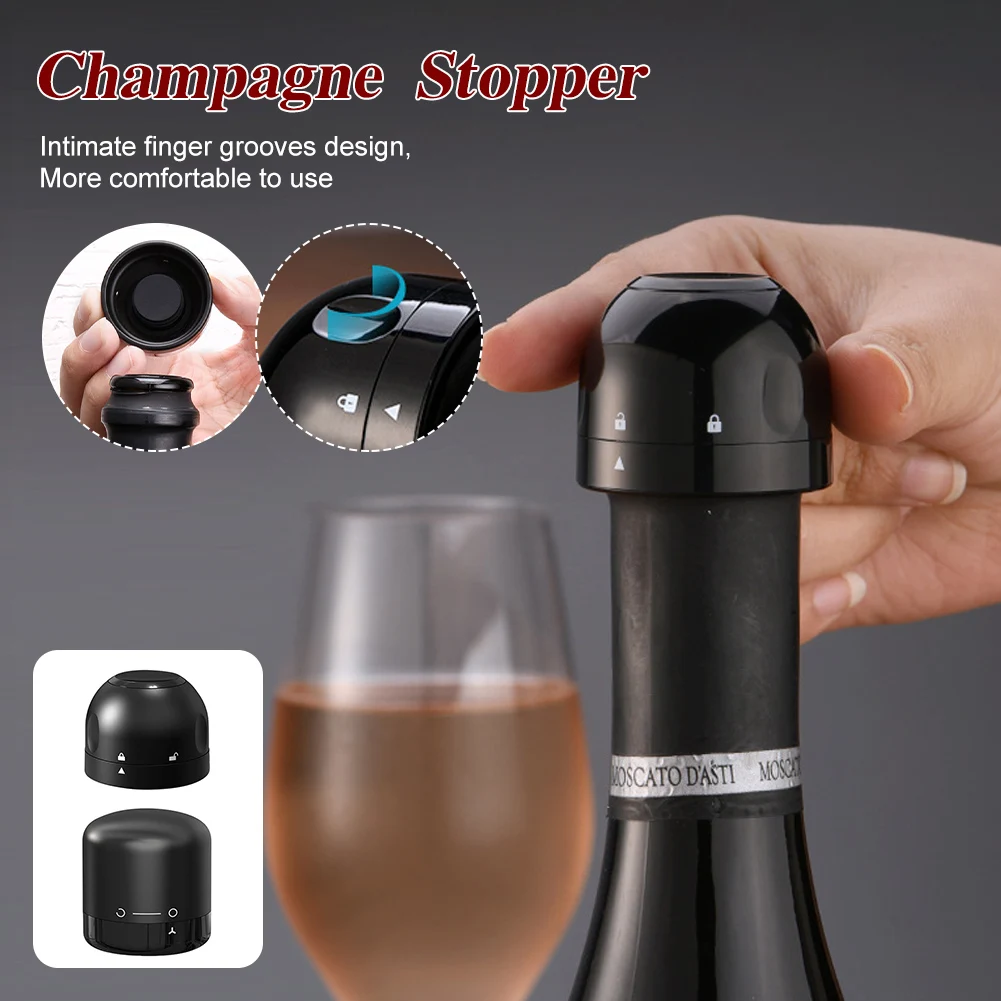 

Vacuum Red Wine Bottle Cap Silicone Sealed Champagne Stoppers Leakproof Wine Bottle Stopper Sealing Cap For Home Bar Tools