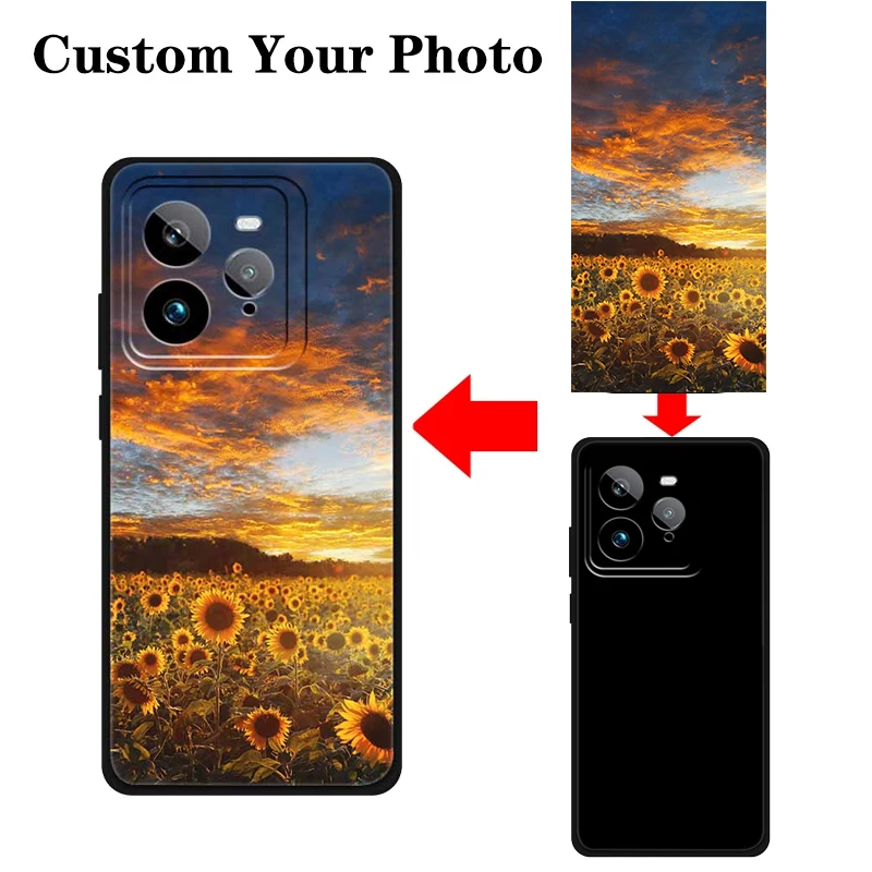 Customized DIY Soft TPU Phone Case For Realme GT 7 Pro 5G Case GT 6T GT5 3 2 Neo6 SE Neo5 Silicone Coque For Realme GT6 GT6T Bag
