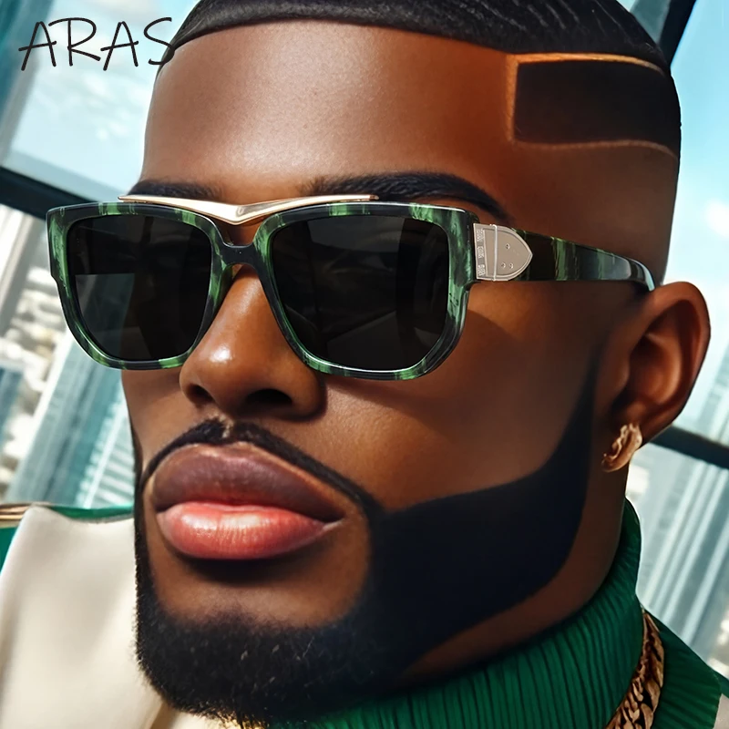 

Oversized Steampunk Square Sunglasses Men 2026 Luxury Brand Punk Double Beam Sun Glasses For Male Fashion Shades UV400 Eyewear