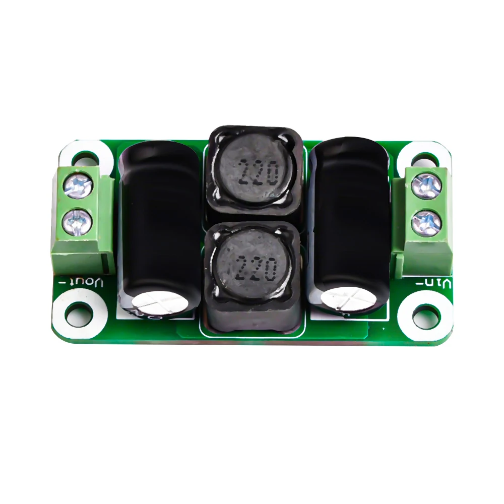 DC Power Filter Board Class D Power Amplifier Module Interference Suppression Board EMI Suppression 0-25V 0-50V 2A 3A 4A