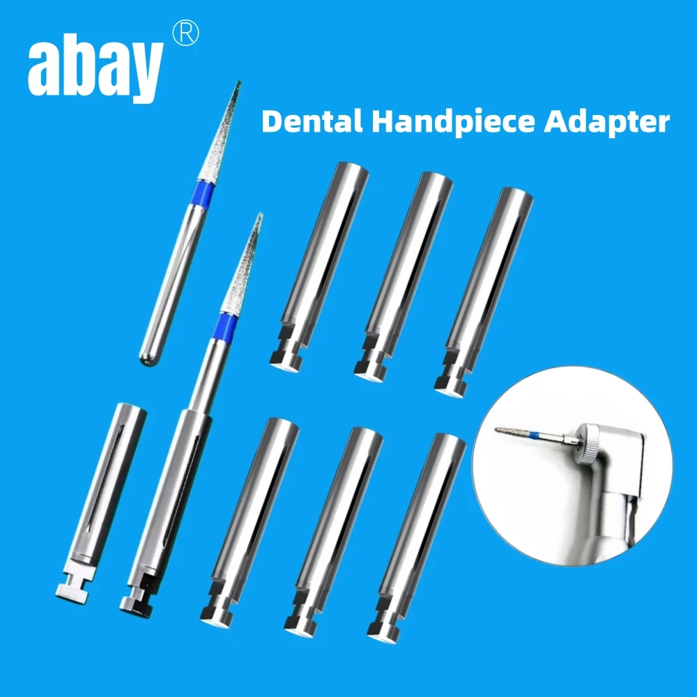 

Burs Converter Dental Handpiece Adapter FG to RA from 1.6mm to 2.35mm High Speed to Low Speed Dental Polisher Instruments
