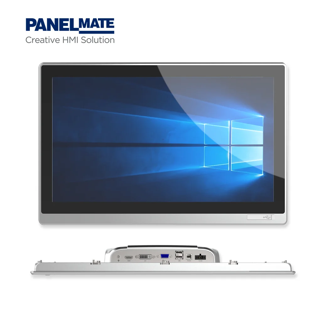 Best Selling Industrial IP65 Rugged 18.5 Inch Touch Screen Capacitive Touch LCD Industrial Display