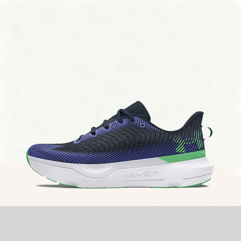 Under Armour Infinite Pro Purple White Minimalist Breathable Shock-Absorbing Low-Top Lace-Up Running Men Shoe 3027190-101