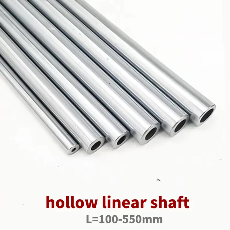 

OD10mm 12mm 16mm 20mm 14mm hollow linear shaft cylinder optical 200 250 300 350 400 500 550mm Length harden chromed hollow rod