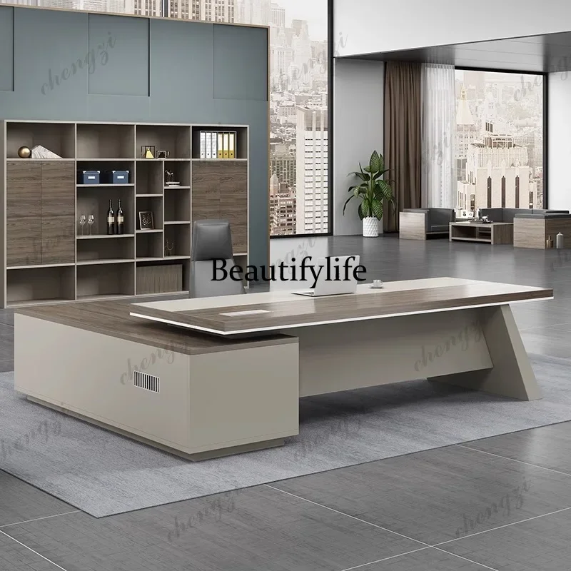 P182 P182 Negotiate Meeting Office Desk Exquisite Designer Foreign Durable Office Desk Modern High Office Furniture Der Schreibt