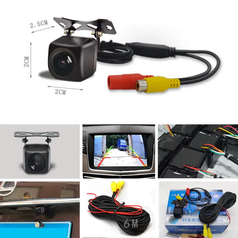 Einfache Installation Rückansicht Backup Kamera 4,3/5/7 Zoll Auto LCD Monitor Für Fahrzeug Van Nachtsicht Reverse parkplatz Bild System – Detail 14
