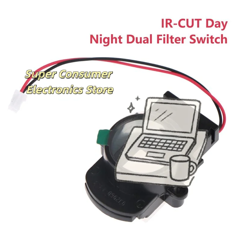 M14 All Metal IR CUT Dual Filter Switcher Direct Interface for Security Camera Functional Day Night Adaptation