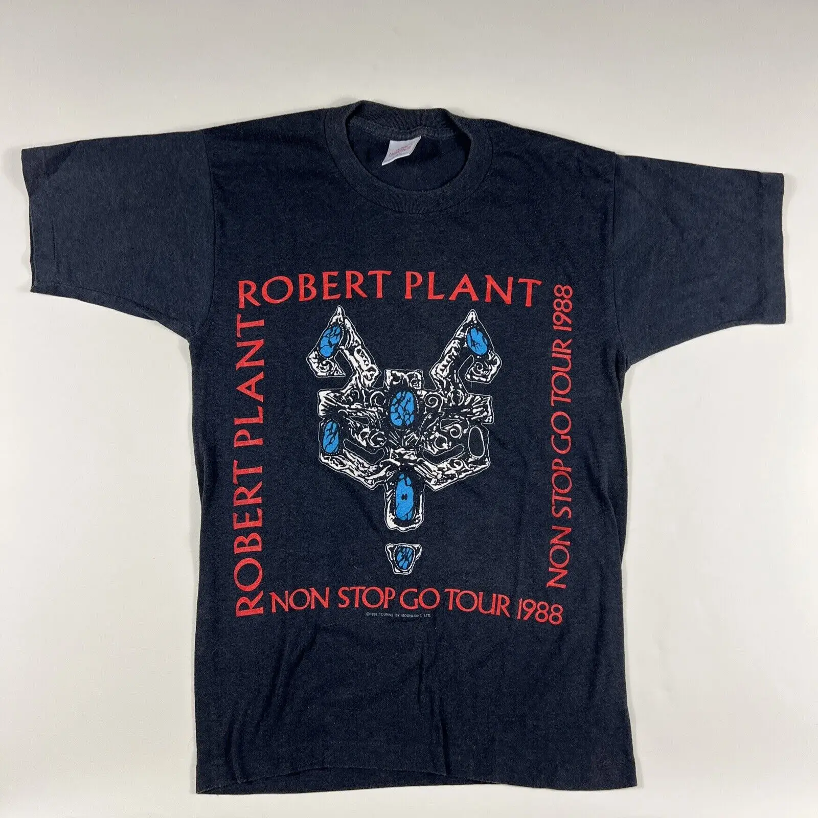 Vintage 1988 Robert Plant T Shirt M Non Stop Tour