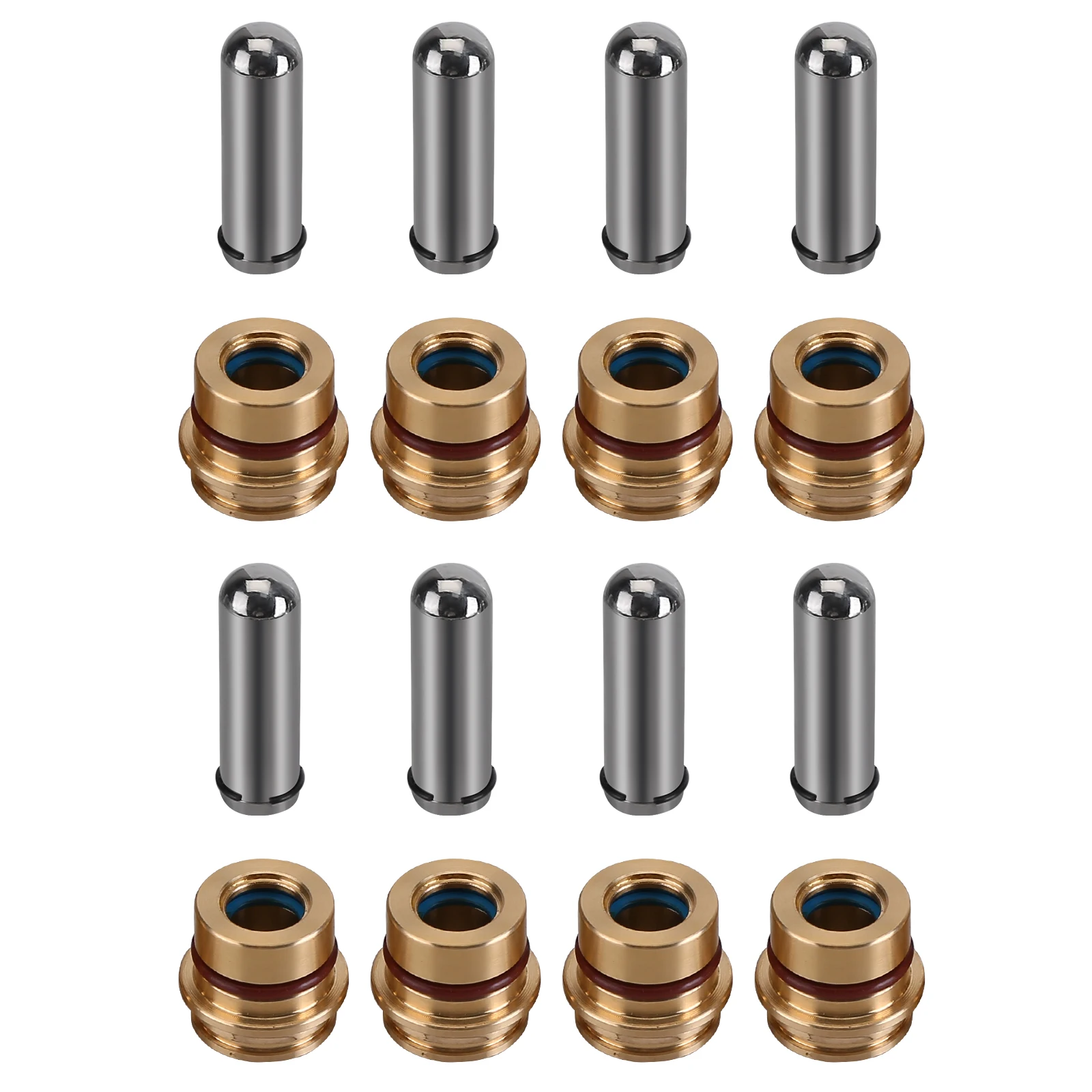 

8x Pilot Valve Plunger Kit For Caterpillar 226B 232B 247 248B 267 287B