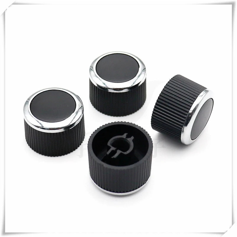 1PCS 22*15MM Car Audio Car DVD Navigation Knob Cover CD Player Volume Switch Cap Universal Navigation Car Replacement Knob