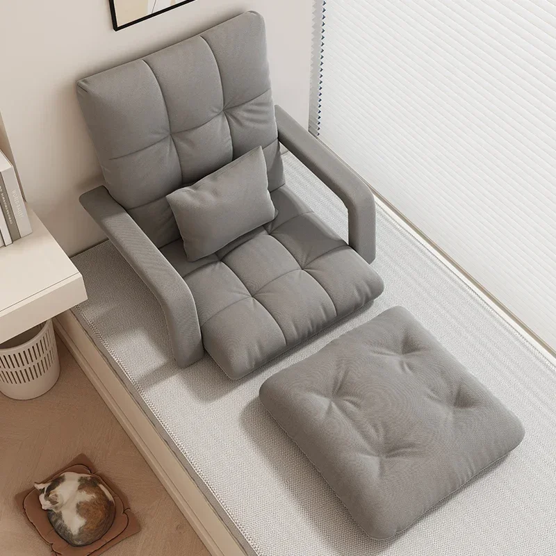 Lazy Sofa Bedroom Bay Window Folding Sofa Bed Can Lie Down and Sit on A Single Sofa Office Rest  Chair