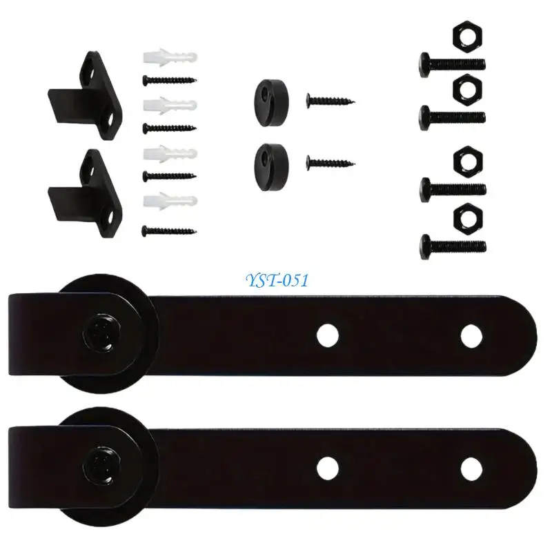 مسار باب منزلق قوي من الفولاذ الطري E15A، خطة فعالة للمساحة بوزن 100 كجم