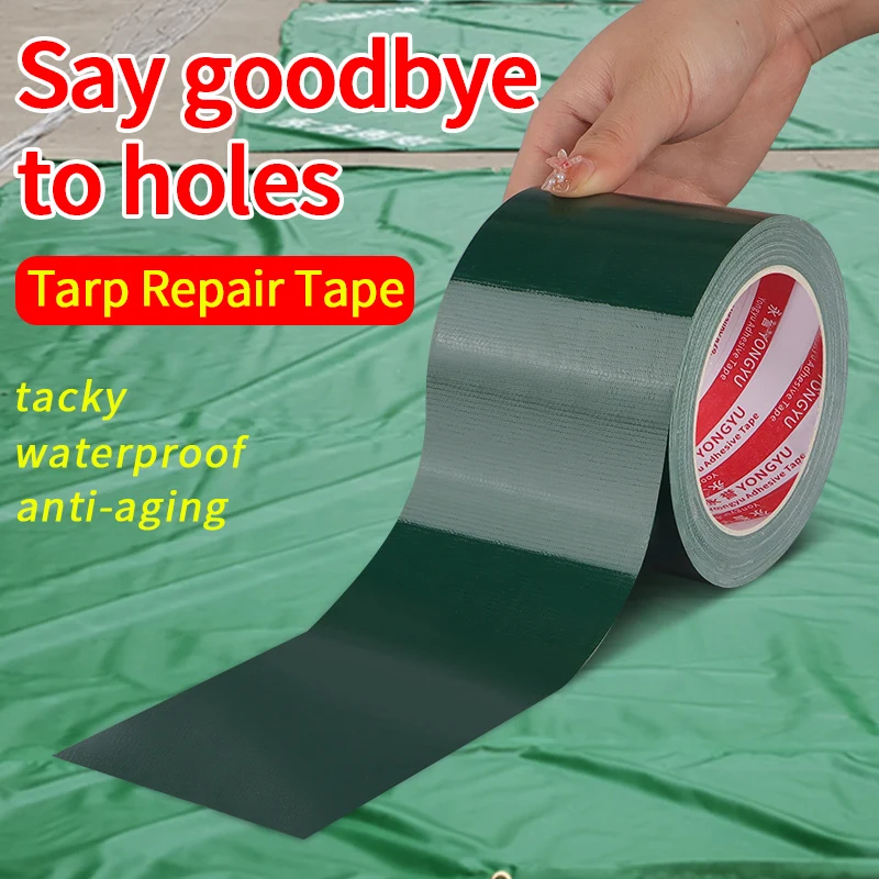 Green heavy-duty pipeline tape is waterproof, residue free, and can be torn off. It is suitable for outdoor use and home mainten