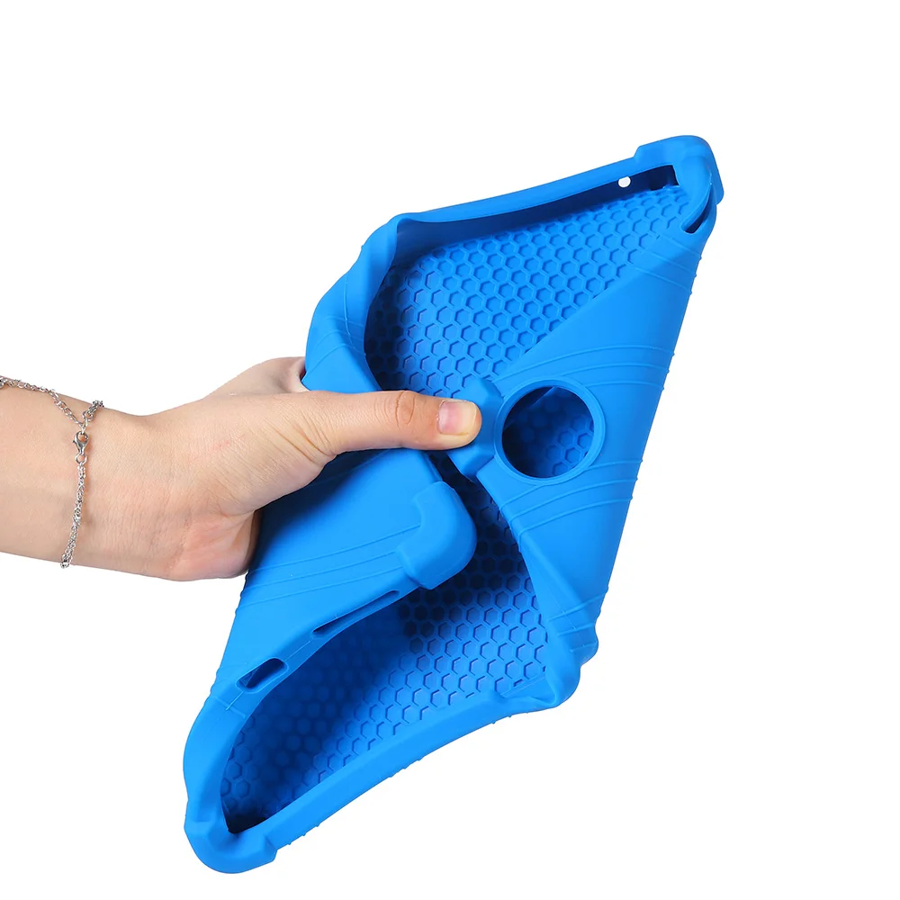 for Stand Case Teclast M50 Plus Tablet 10.1 inch Stand Cover Teclast M50plus Soft Silicone Kids Adjustable Stand Shell