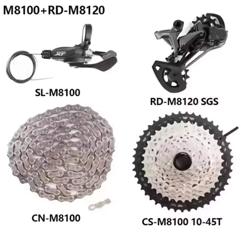 SHIMANO DEORE XT M8100 M8120 12s MTB Mountain Bike 12 Speed