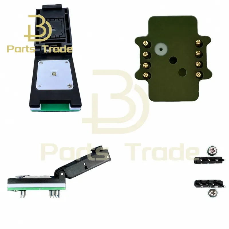 Universal QFN8 WSON8 USON8 DFN8 2x3 4x3 4x4 IC Socket Adapter for SPI NAND NOR Flash with High-end Spring Probe