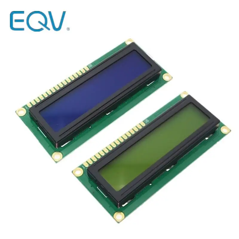 LCD1602 1602 module Blauw Groen scherm 16x2 Karakter LCD Display Module HD44780 Controller blauw zwart licht