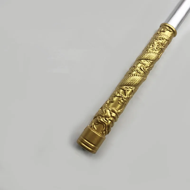 Cosplay Sun WuKong Golden Cudgel Rod Weapon Wushu Sticks Kungfu Props 1:1 Outdoor Game Safety PU Role Gift Kid Toy