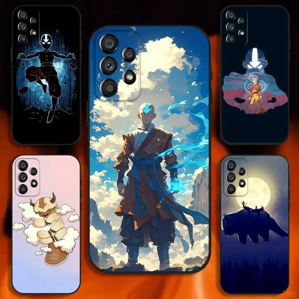 

Appa Yip Yip Avatar Phone Case For Samsung Galaxy A20,A21s,A22,A31,A32,A52,A53,A72,73,A80 Soft Black Cover
