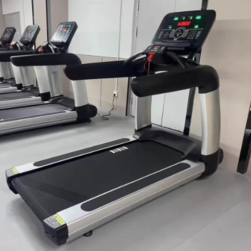 

Commercial Multifunction LED Screen Treadmill With Heart Rate Monitoring And Slope Feature Quiet Multifunctional