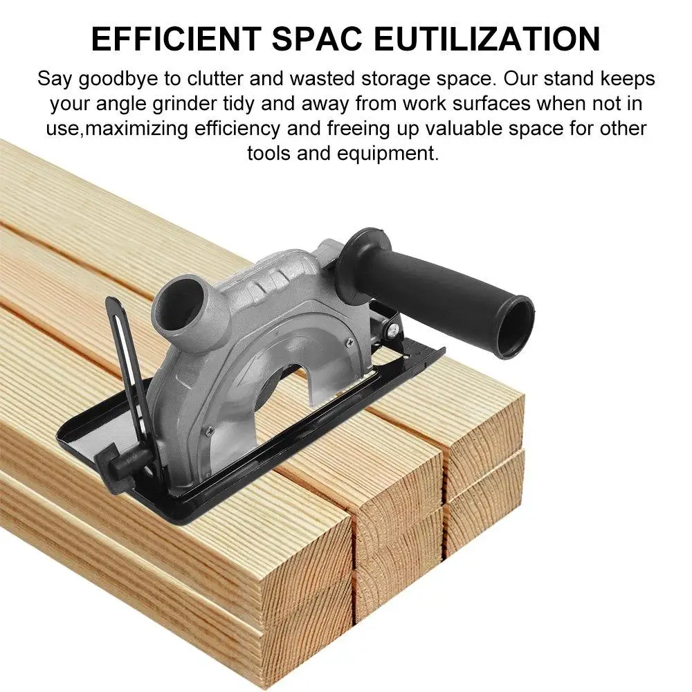 

Hand Angle Grinder Converter To Cutter Cutting 45°Adjustable Cutting Machine Bracket Dust Cover Quick Install