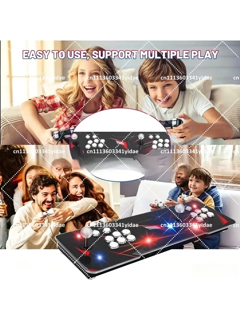 2025 New 50000 in 1 3D Game Box Retro Arcade High-Resolution Video Game Console for Home Arcade Plug and Play