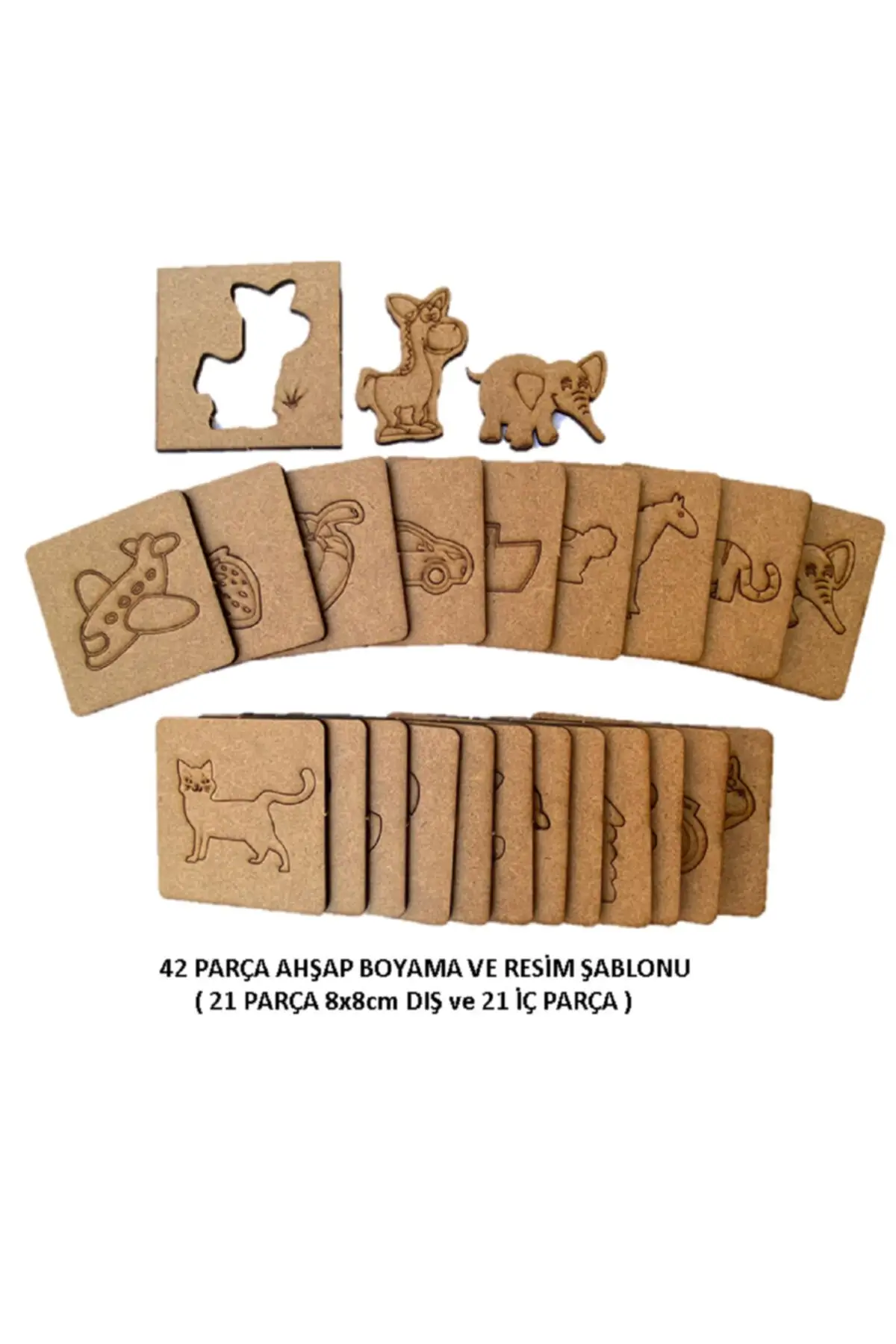 94 Parça Activity Set Draw-paint Cut-and-Paste, Painting for Children Toy, Educational Montessori Set