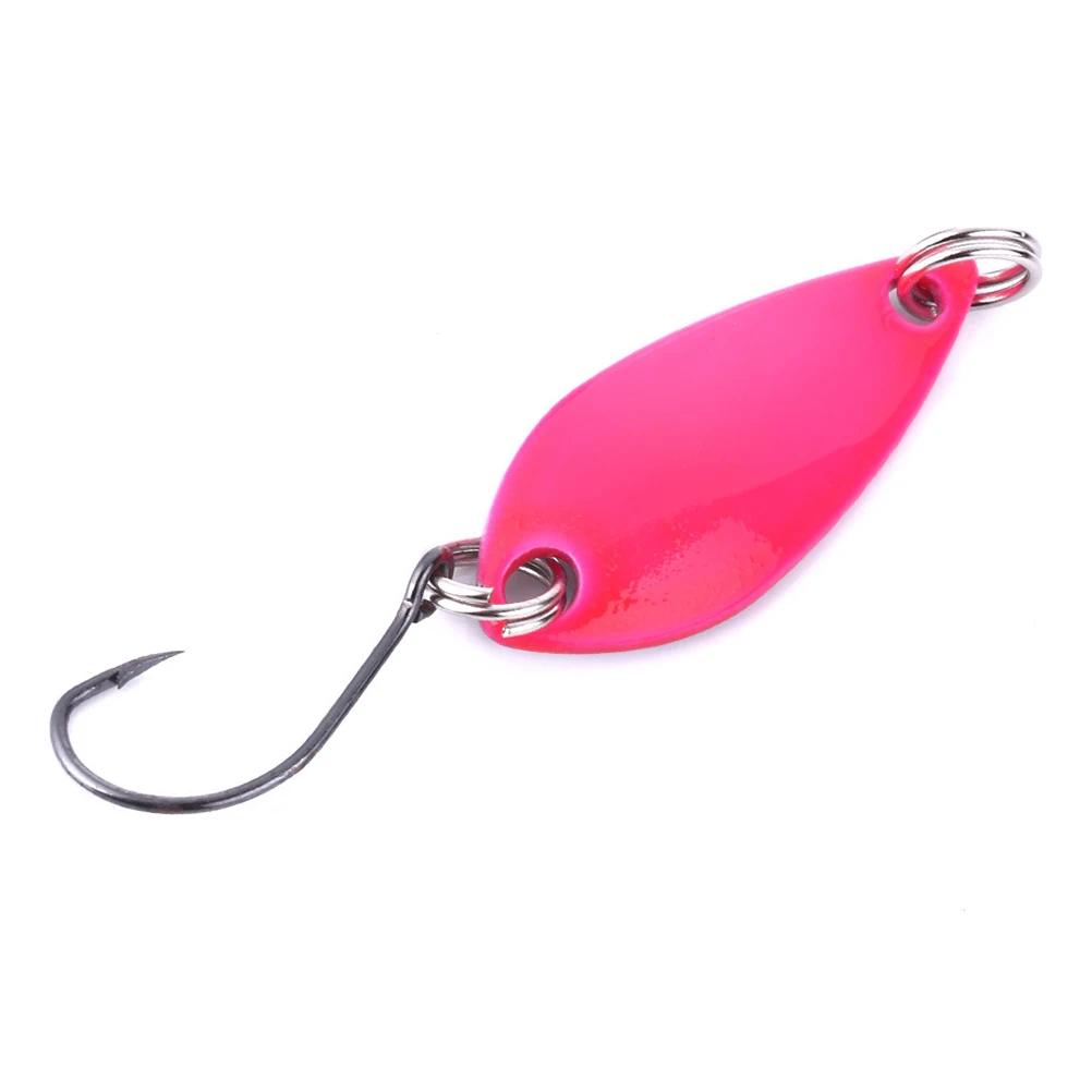 

5 pcs Metal Fishing Lures Artificial Single Hook Fishing Lure Baits Freshwater Single Hook Bionic Tackle Carp Bass