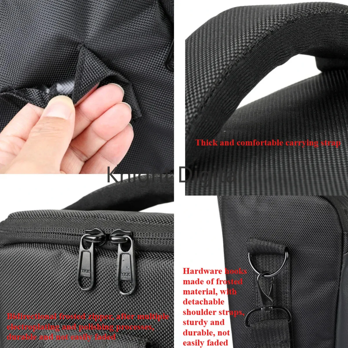 Waterproof DSLR Camera Bag Case For Canon EOS 6D 6D2 5D Mark IV II III 5D4 5D3 R 90D 80D 800D 750D 77D 3000D 200D 1500D