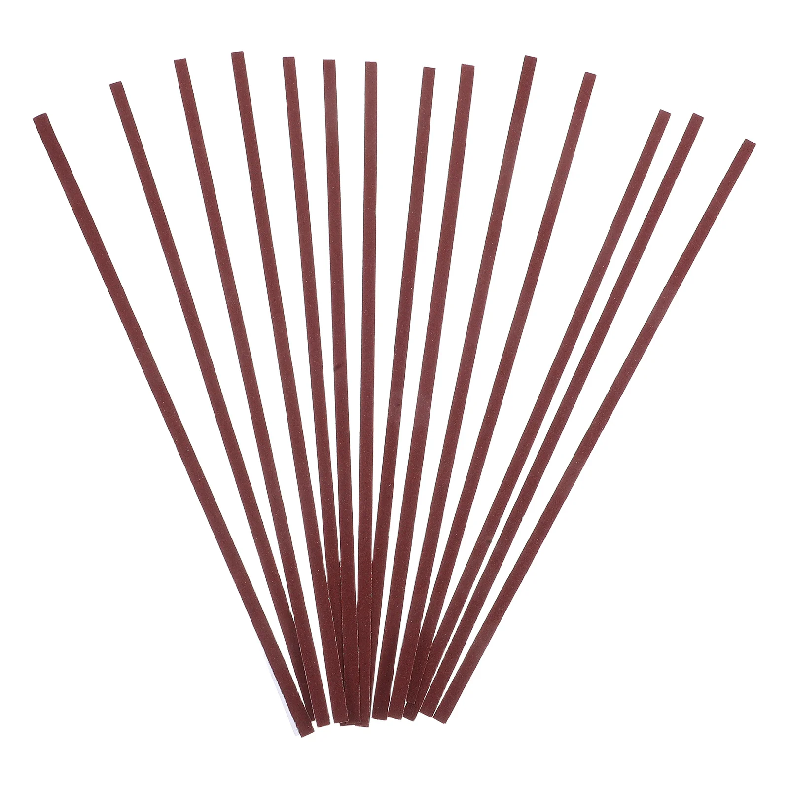 100pcs Sandpaper Strips Premium Material Non-slip Abrasive Buffers Glass Sculptures Metal Jewelry Woodworking Projects