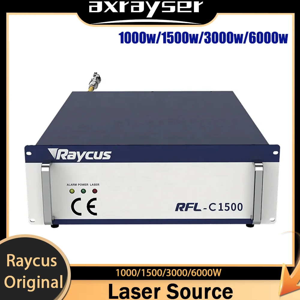 Laser Source Raycus Original 1000/1500/3000/6000W CW Laser RFL-C1000S for Metal Fiber Cutting Machine Accessories