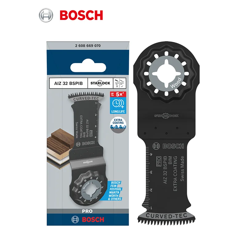Bosch Accessories Starlock Professional Aiz 32 Bspib Hardwood Insertion Saw Blade 32X50Mm